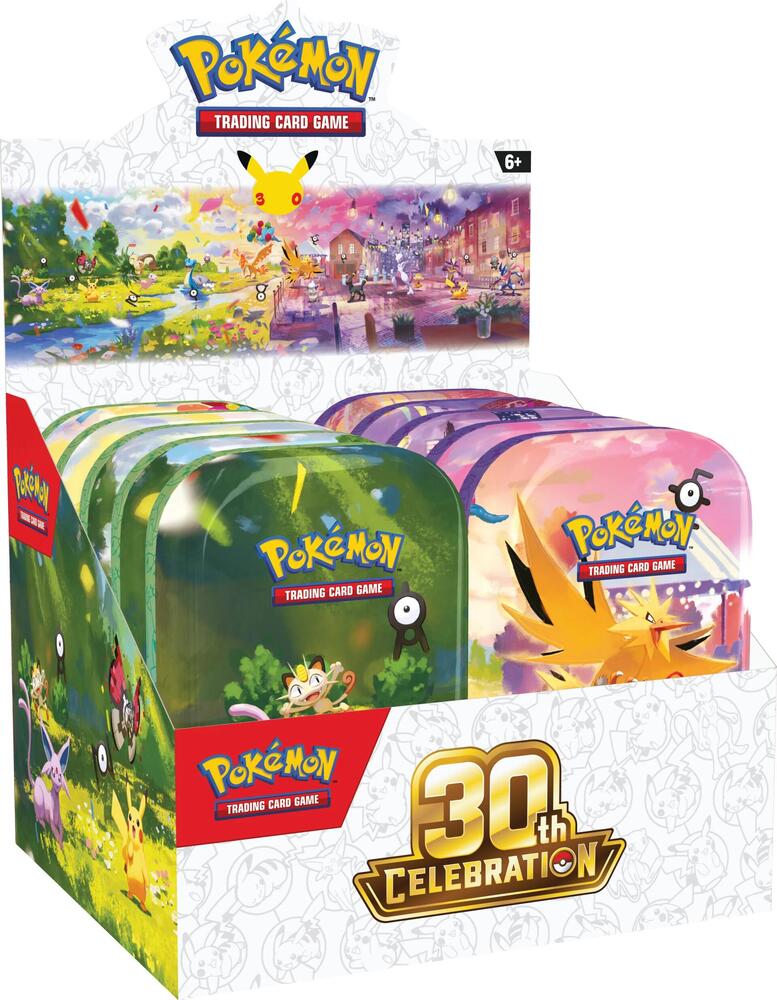 Pokemon TCG 30th Celebration Mini Tin (one at random)