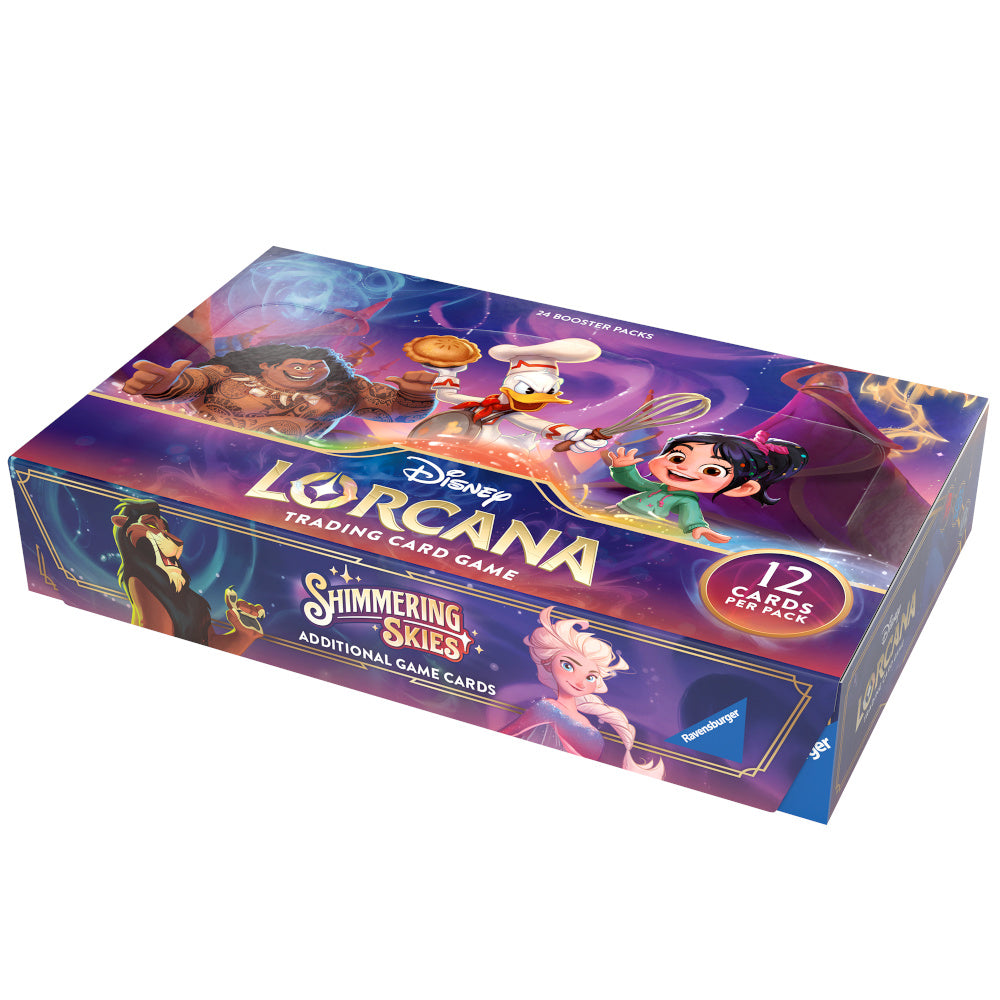 Disney TCG Lorcana S5 Shimmering Skies Booster Box Game Corner Disney TCG Lorcana S5 Shimmering Skies Booster Box Game Corner