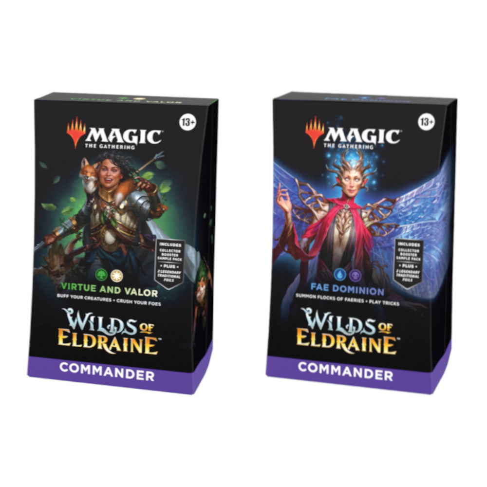 Wilds of Eldraine Commander Decks (One of Each)