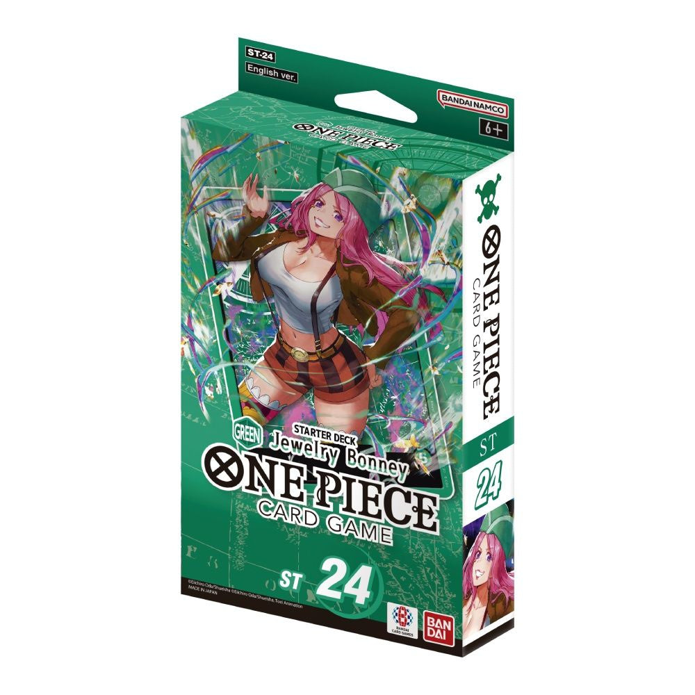 One Piece Card Game Starter Deck ST24 Jewelry Bonney (Green)