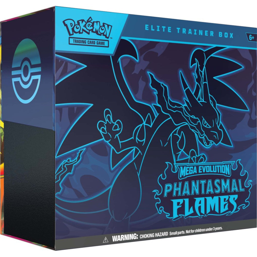 Pokémon TCG Mega Evolution Phantasmal Flames Elite Trainer Box Preorder, ship on Nov 14 2025