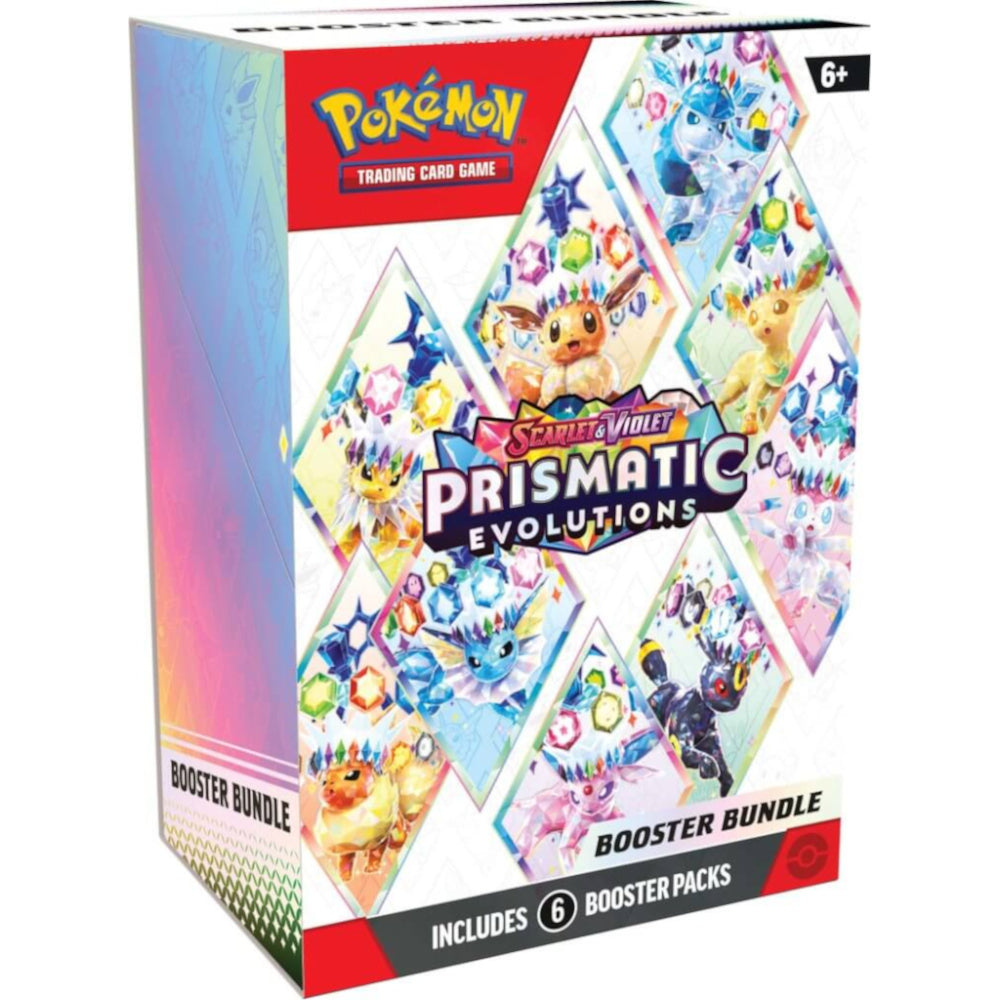 Pokémon TCG Scarlet & Violet 8.5 Prismatic Evolutions Booster Bundle