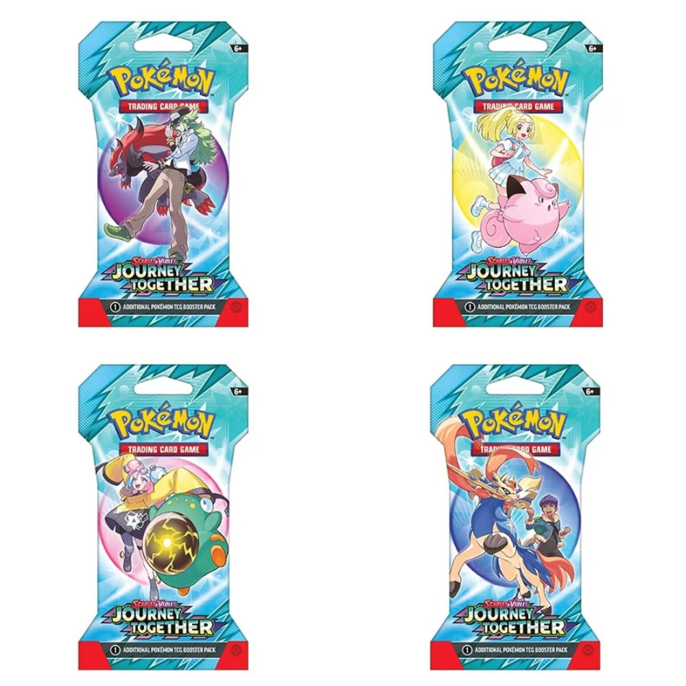 Pokmon TCG Scarlet & Violet 9 Journey Together Blister Pack (one at r   Game Corner