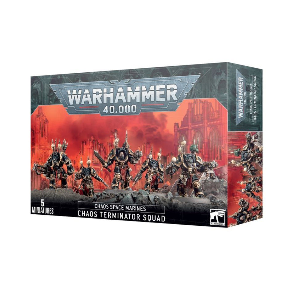 43-19 Chaos Space Marines: Chaos Terminator Squad