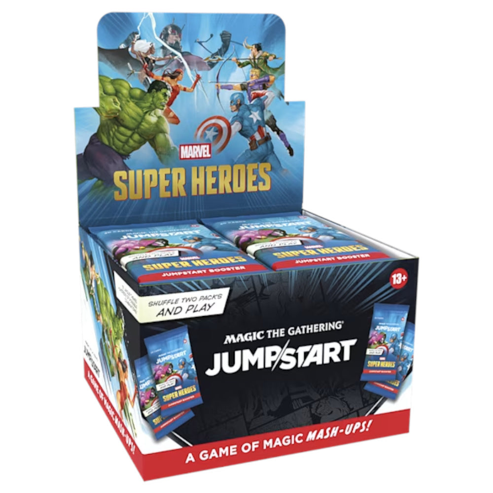 Magic The Gathering Marvel Super Heroes Jumpstart Booster Box Preorder, ship on June 26, 2026 (Copy)