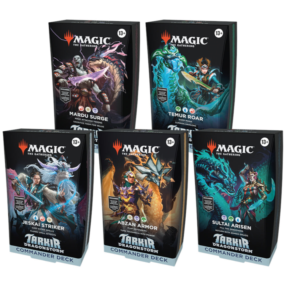 Magic the Gathering Tarkir: Dragonstorm Commander Case (5 in a case)
