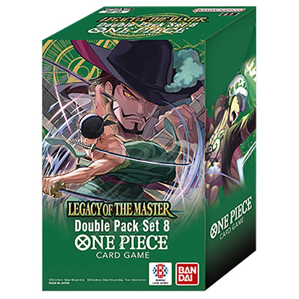 One Piece Card Game DP-08 Legacy of the Master Double Pack Box Preorder, ship on August 22, 2025