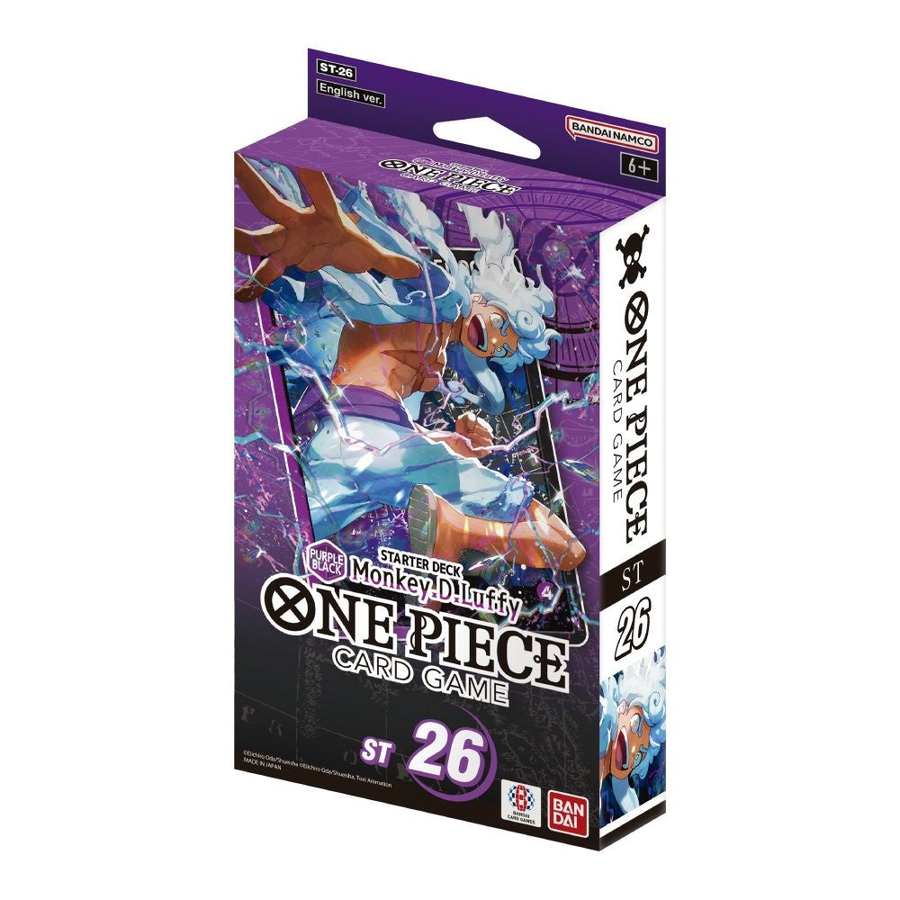 One Piece Card Game Starter Deck ST26 Monkey.D.Luffy (Purple/Black)