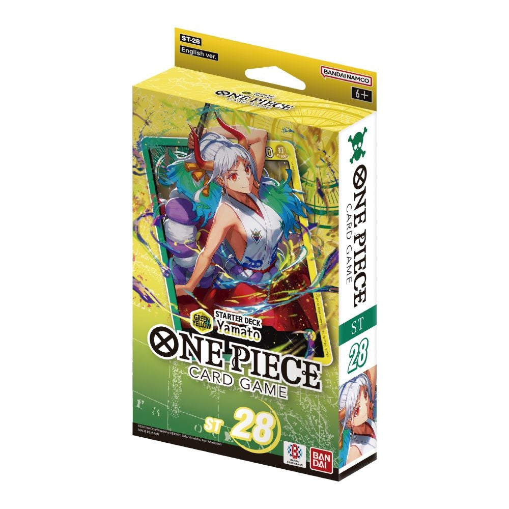 One Piece Card Game Starter Deck ST28 Yamato (Green/Yellow)