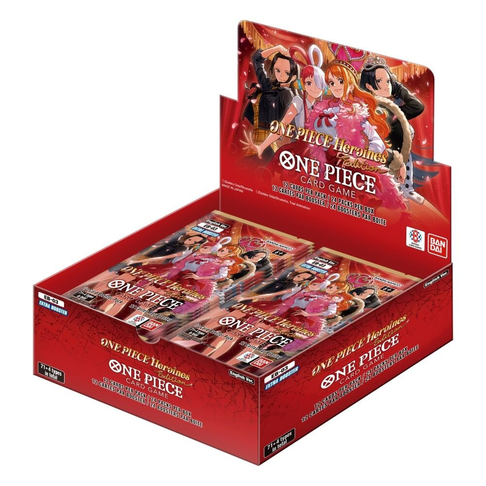 One Piece Card Game EB03 Extra Booster Heroines Edition Booster Box
