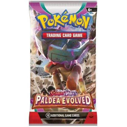 Pokémon TCG Scarlet & Violet 2 Paldea Evolved Booster pack