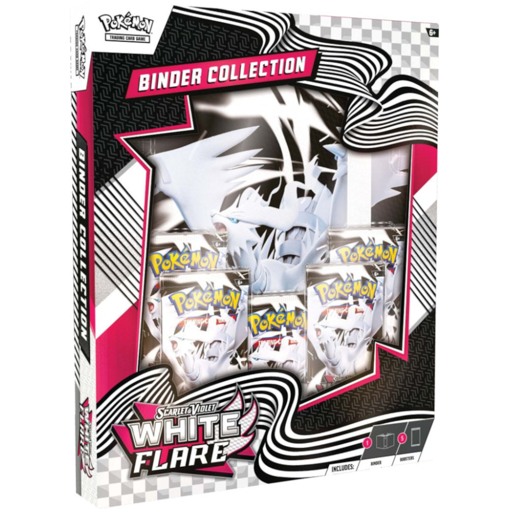 Pokémon TCG Scarlet & Violet 10.5 White Flare Binder Collection