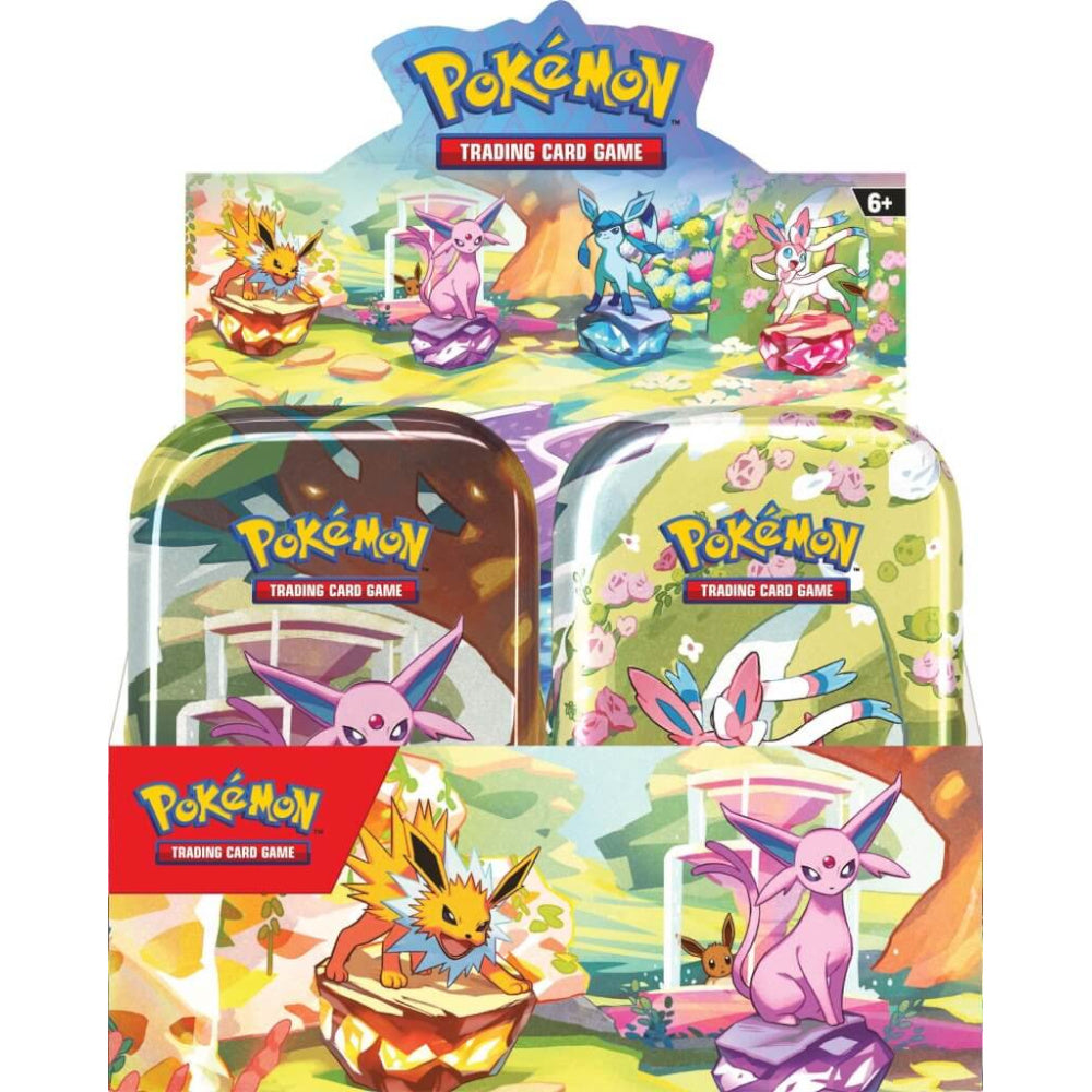 Pokémon TCG Scarlet & Violet 8.5 Prismatic Evolutions Mini Tin (1 at random)