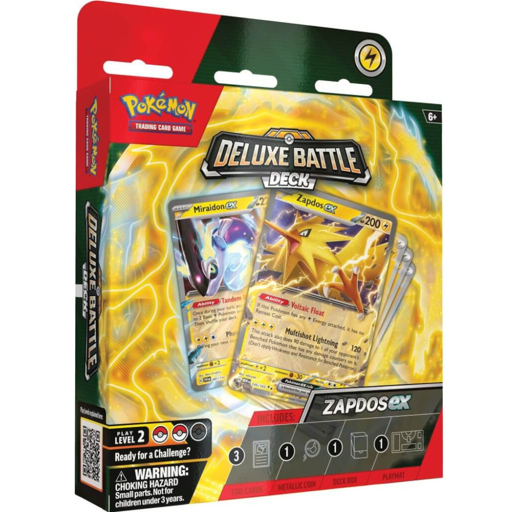 Pokémon TCG Ninetales ex & Zapdos ex Deluxe Battle Deck