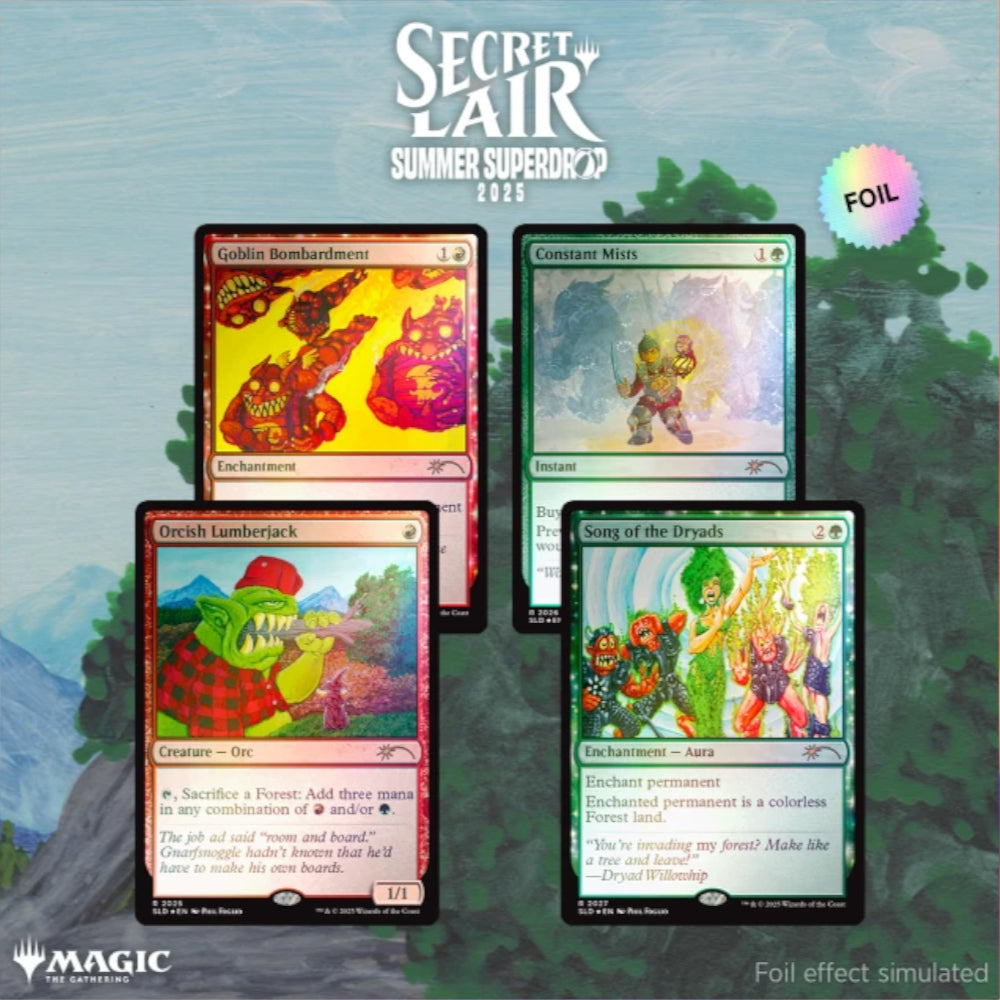 Secret Lair Artist Series: Phil Foglio (Rainbow Foil)