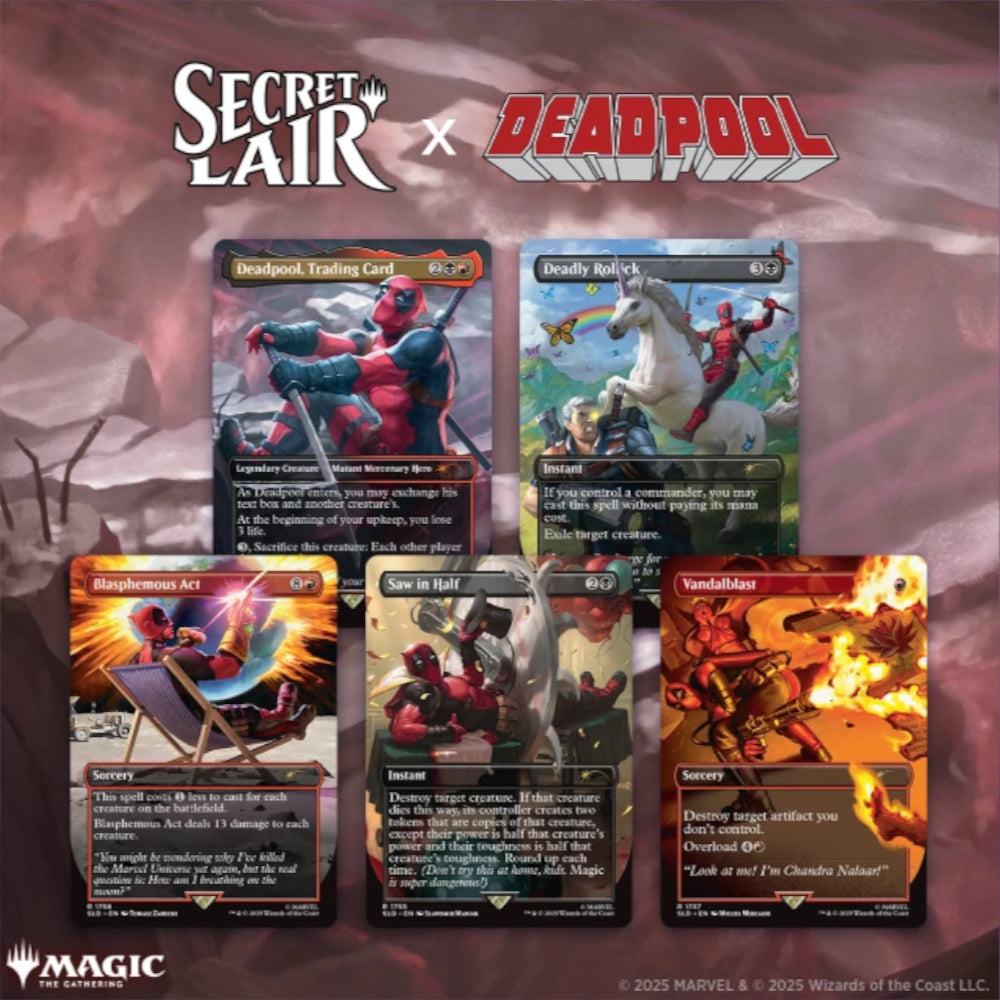 Secret Lair x Marvel Deadpool (None Foil)