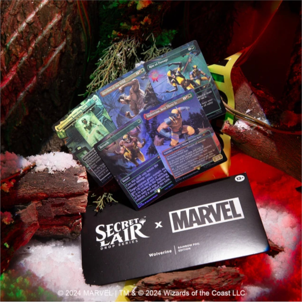 Secret Lair x MARVEL Wolverine (Rainbow Foil)