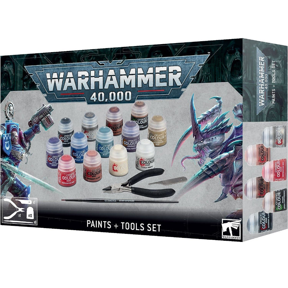 60-12 Warhammer 40000 Paints + Tools