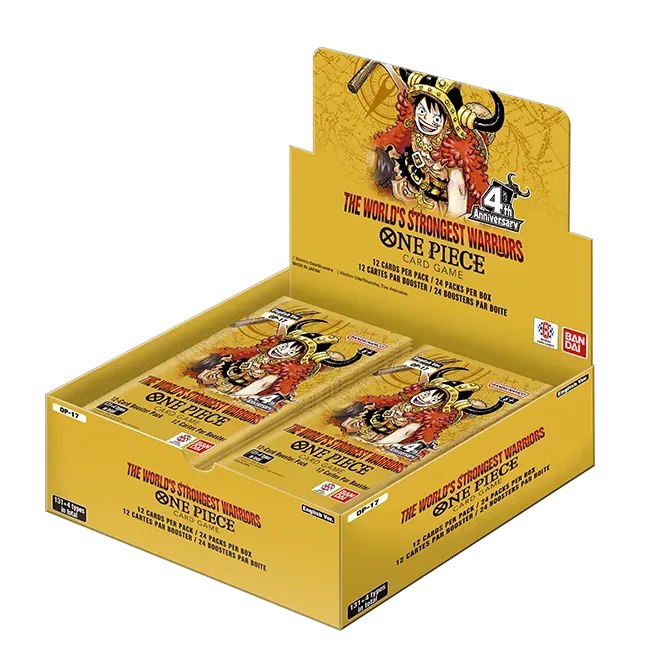 One Piece TCG OP17 The World's Strongest Warriors Booster Box